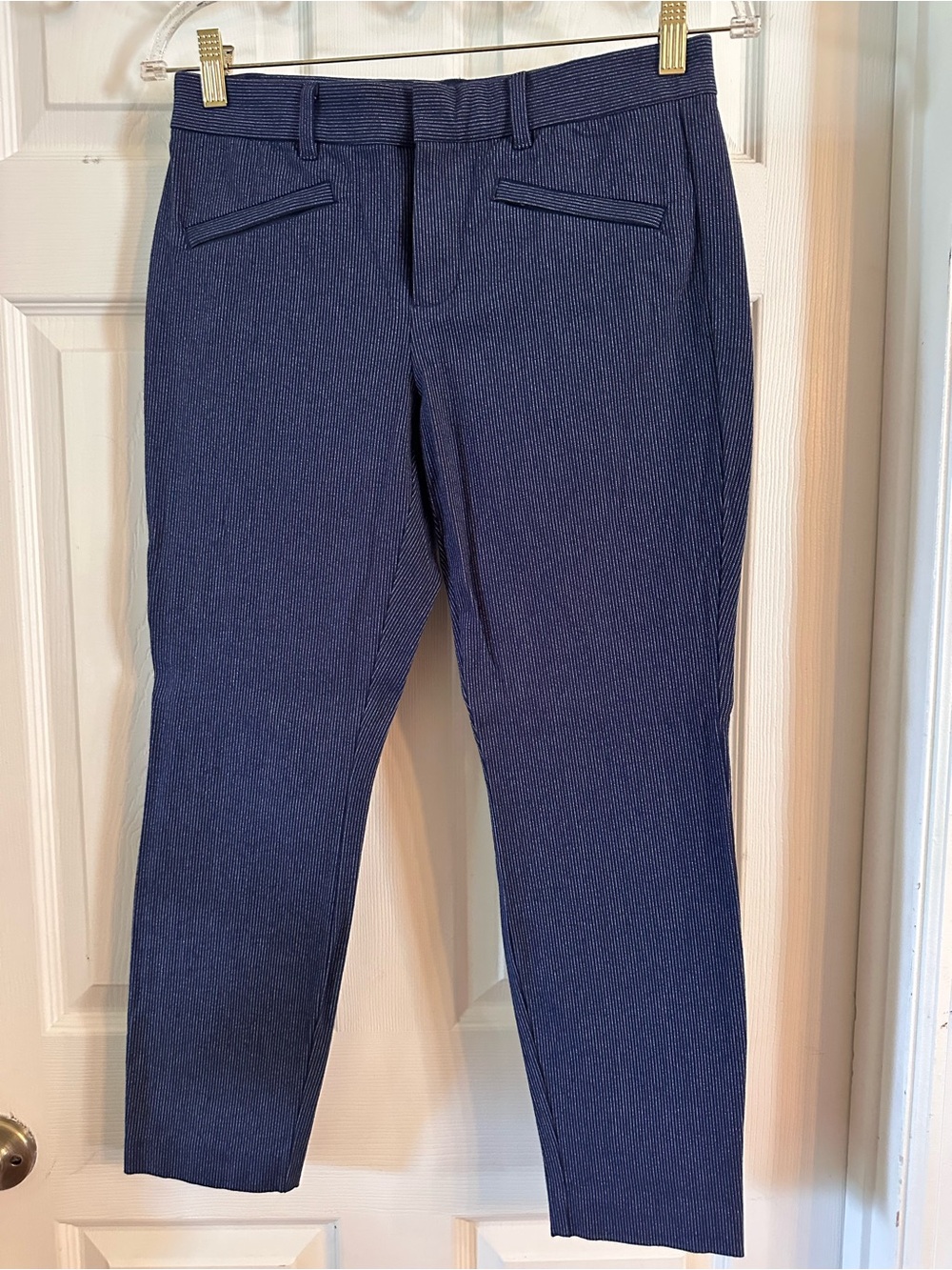 GAP Women's Navy Cropped Dress Pants